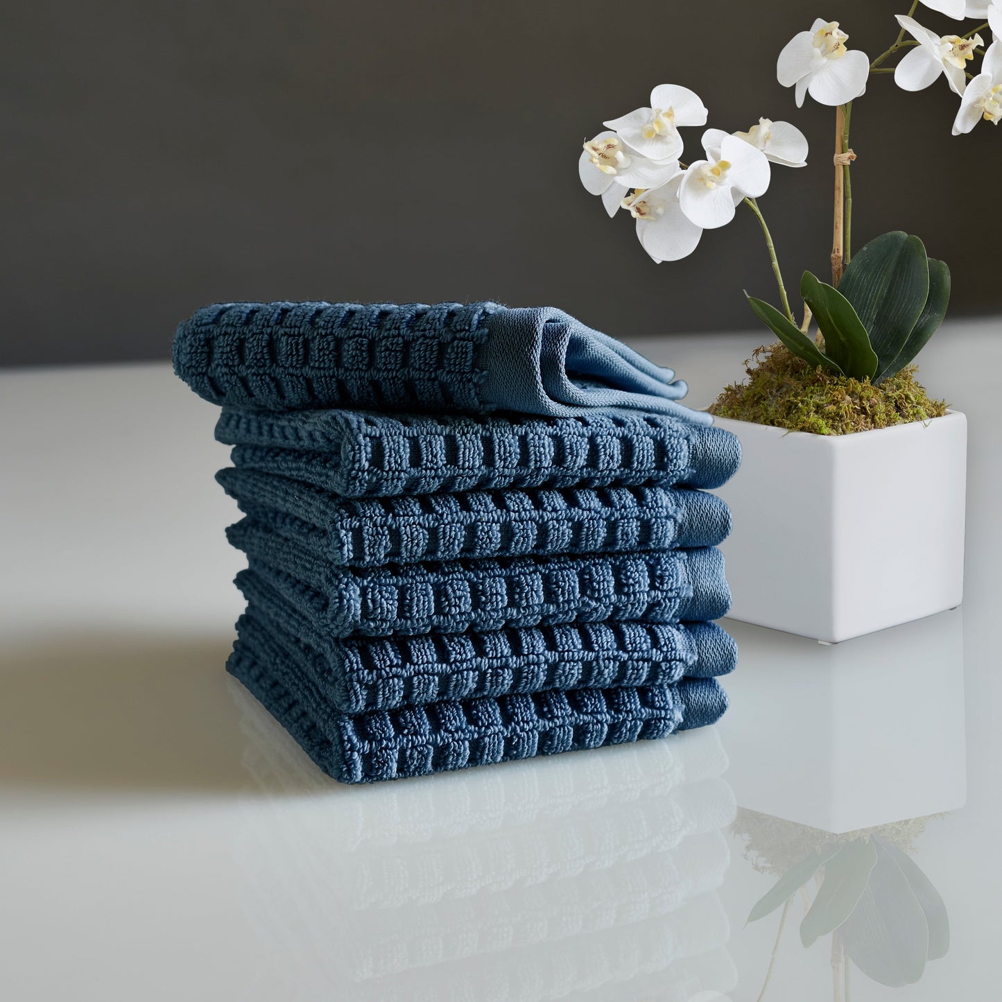 DKNY Quick Dry 6-pc Wash Cloth Set - Towel Multipack