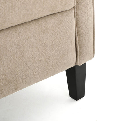 Dalton Fabric Pushback Recliner Club Armchair by Christopher Knight Home