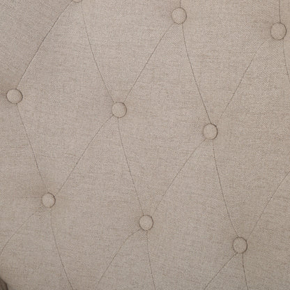 Diamond?Stitch Tufted Recliner Chair with Nailhead Trim