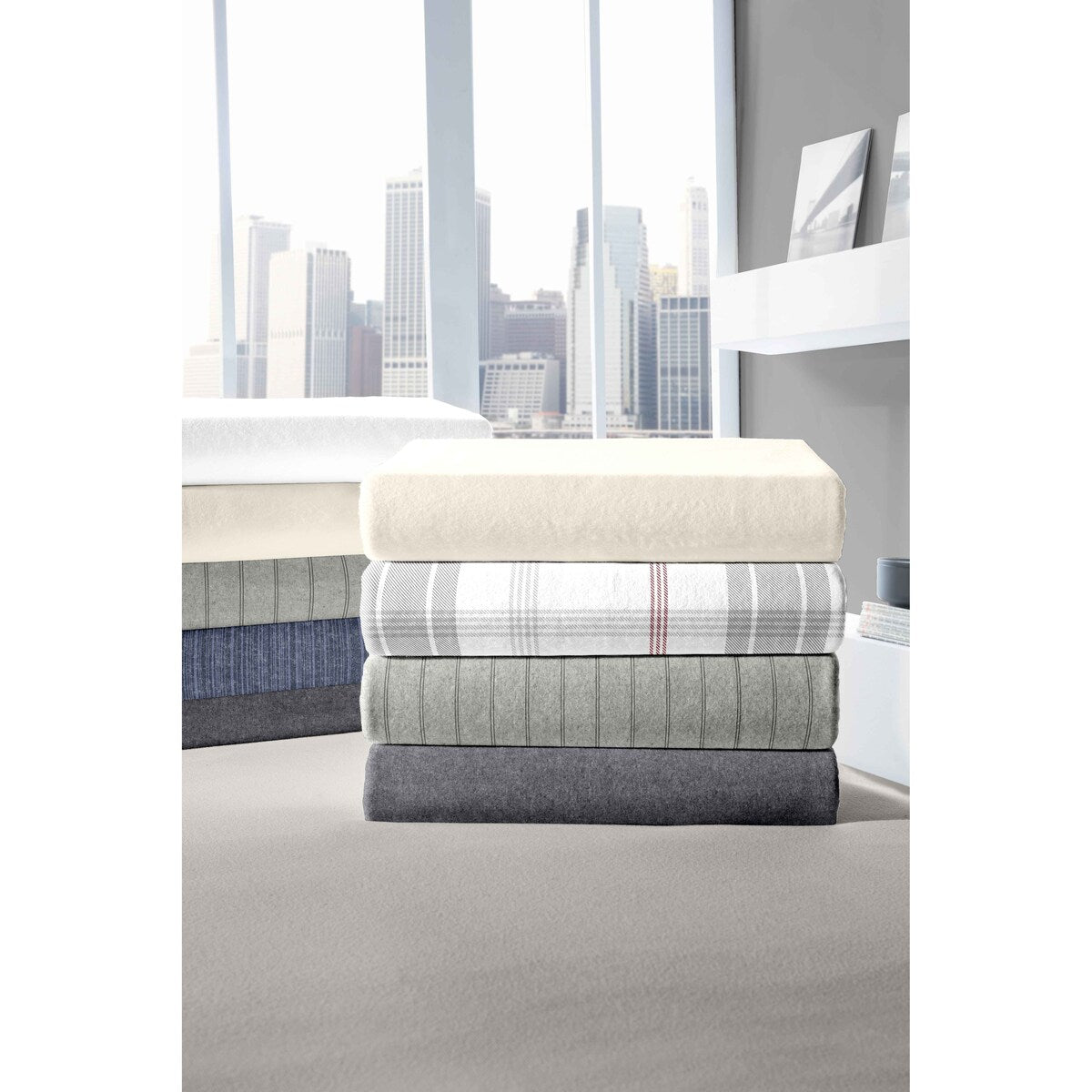 Dormisette Luxury German Flannel 6-ounce Bed Sheet Set
