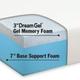 Dream Form 10-inch Queen-size Gel Memory Foam Mattress