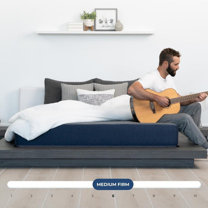 Dreamfoam Bedding Chill 10 Gel Memory Foam Mattress |RV Bunk 28x75