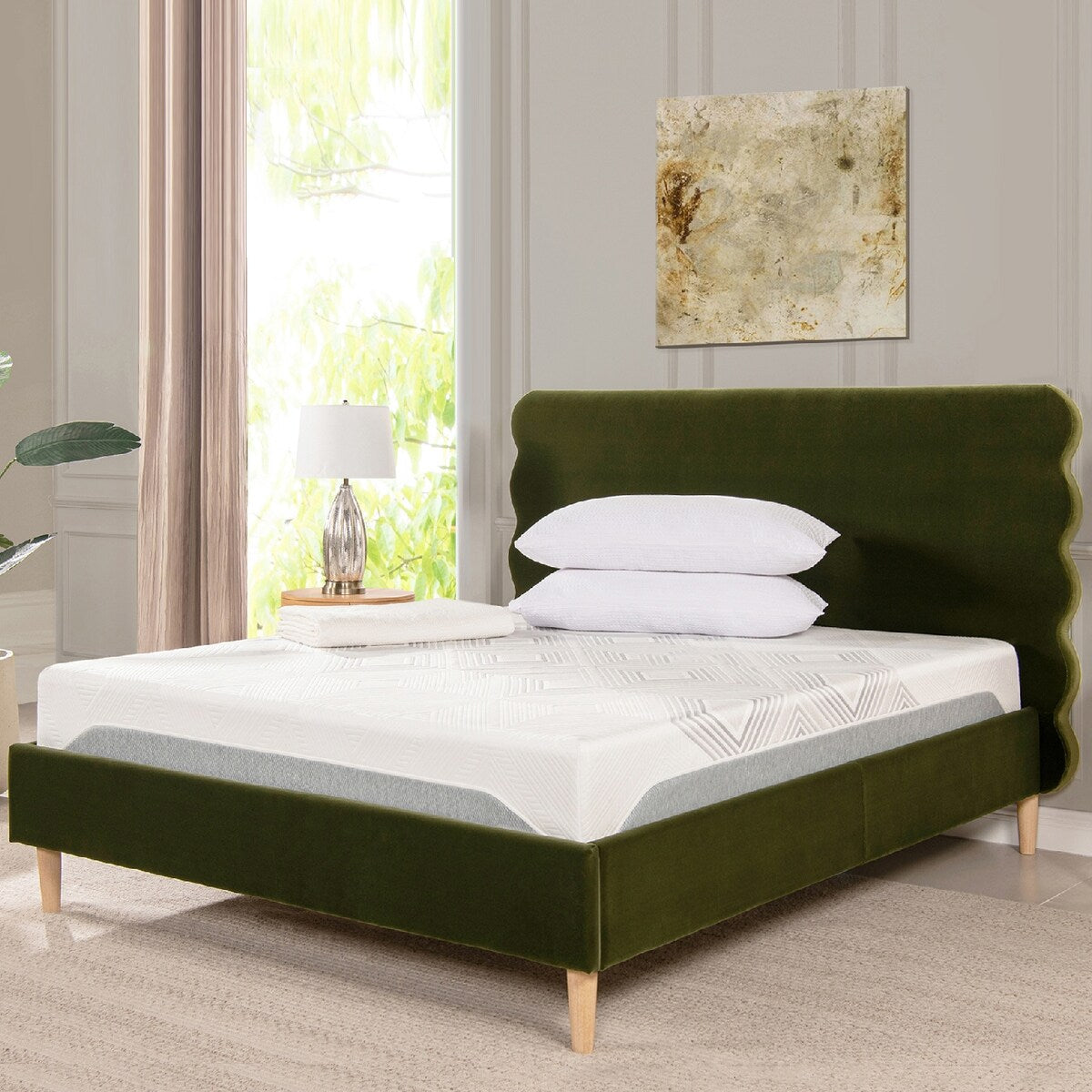 Dreamwave 12-inch Medium Firm Cooling Gel Memory Foam Mattress