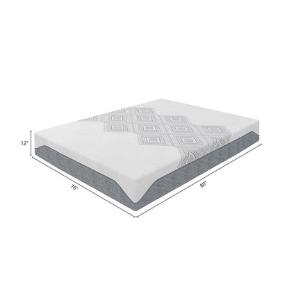 Dreamwave 12-inch Medium Firm Cooling Gel Memory Foam Mattress