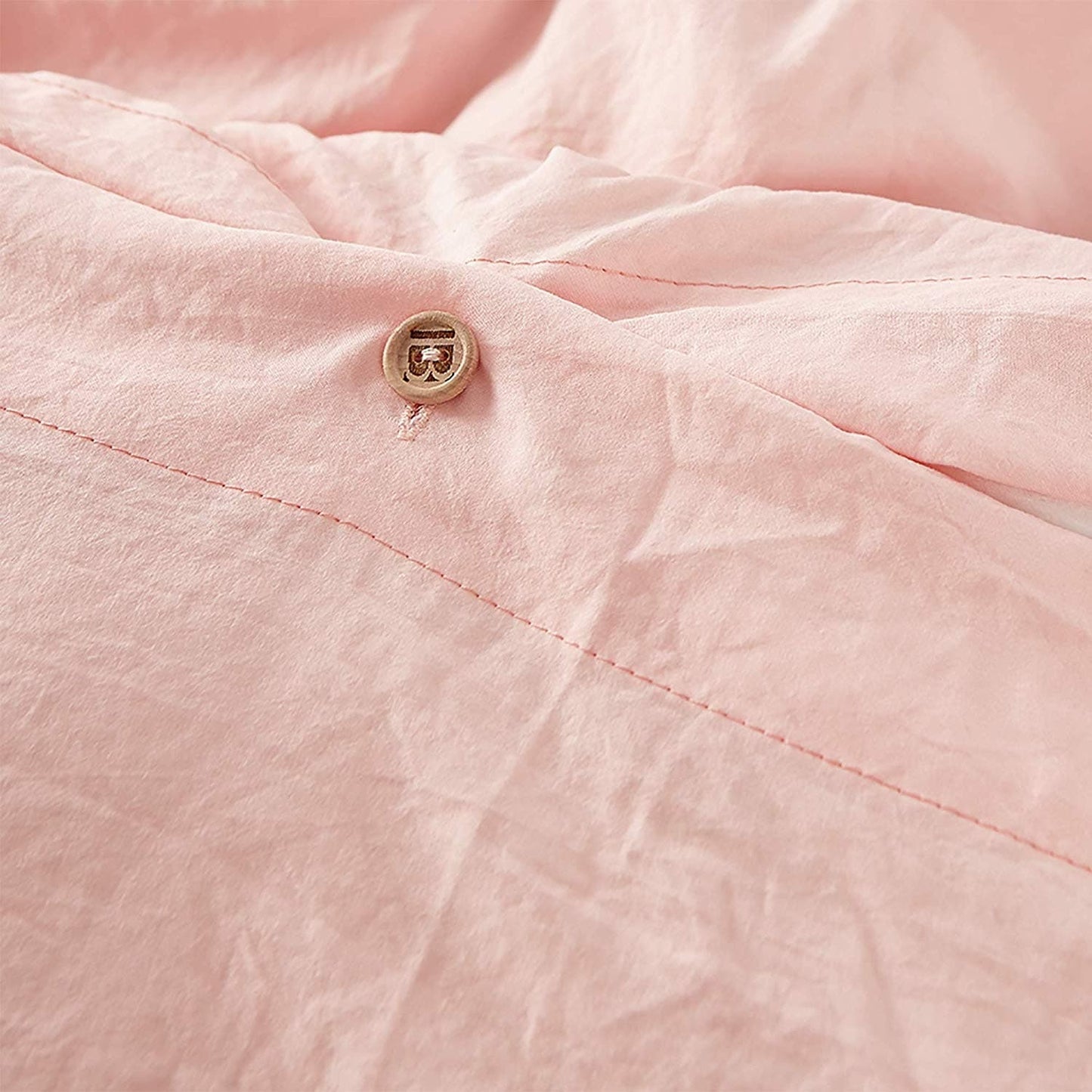 Natural Loft King Solid Duvet Cover Set