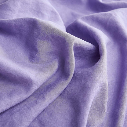 Natural Loft King Solid Duvet Cover Set