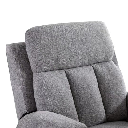 Massage Recliner and Manual Singles Sofa with Remote control