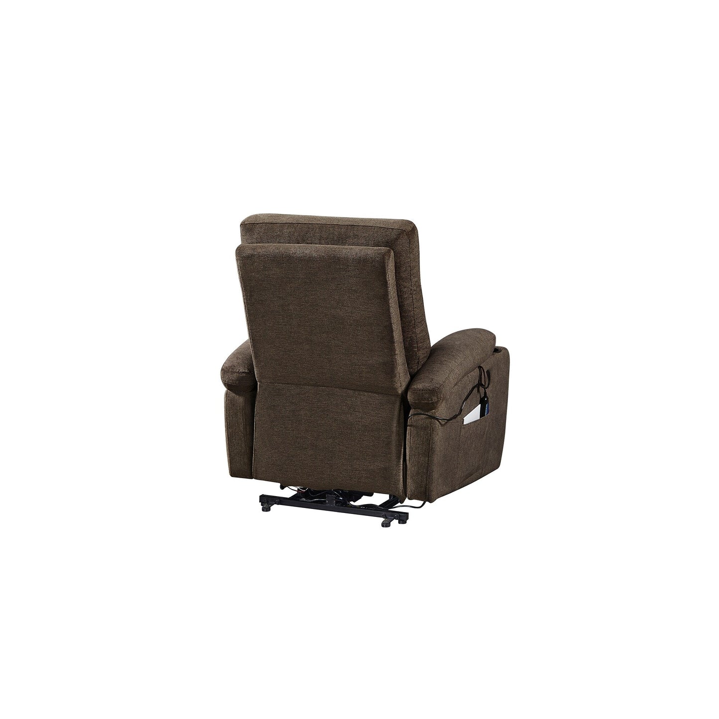 Electric Lift Massage Recliner with Lumbar Heat, 350?lbs & 45°-165° Recline