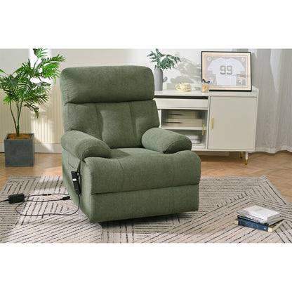 Electric Lift Recliner Chair for Seniors with Remote Control, Side Pocket, Ergonomic Support & Spacious Seat