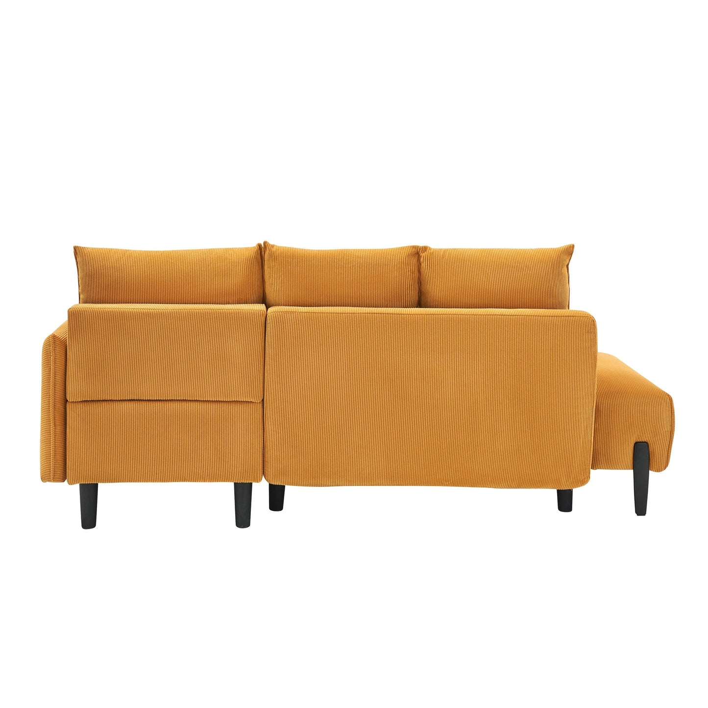 Elegant 79.50-Inch Velvet Sofa - Spacious Love Seat with Metal Trim and 3 Pillows for Modern Spaces