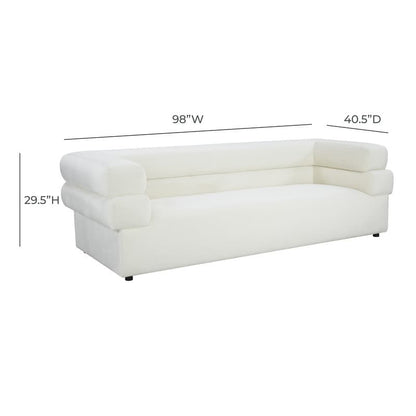 Elsa Upholstered Sofa by Inspire Me Home Decor