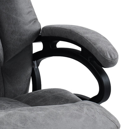 Executive Massage Office Chair Adjustable Backrest Rolling Armchair with Lumbar Heating and Remote Control