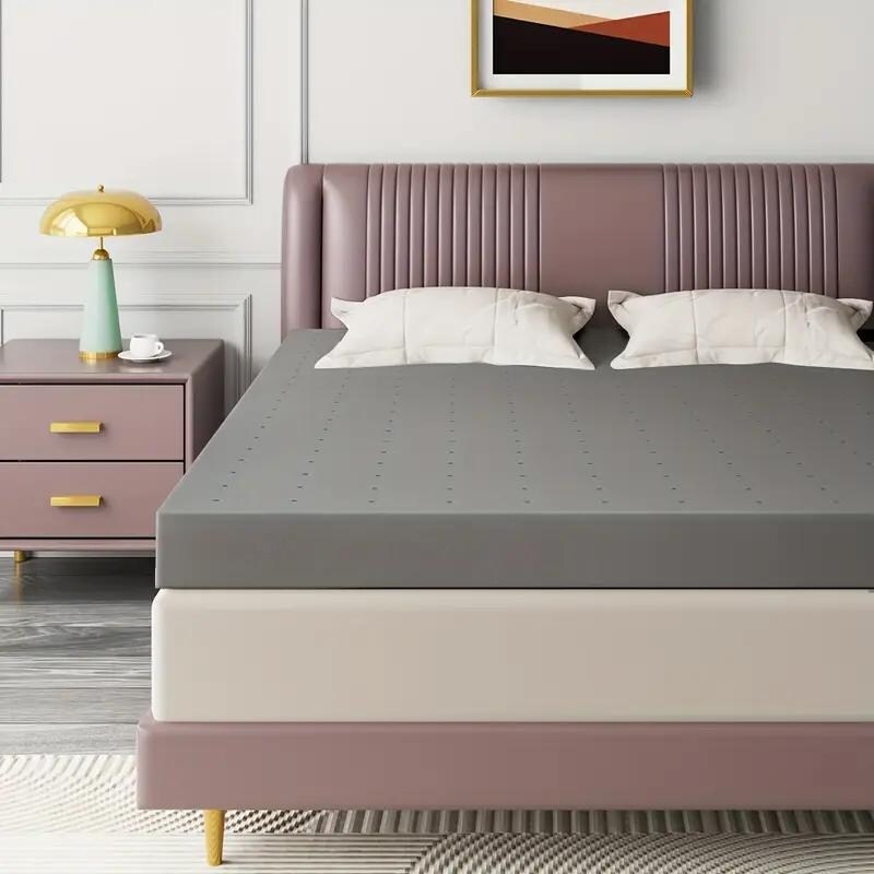 Extra Firm Full Mattress Topper 3 Inch-High Density Firm Foam Bed Topper,Back Support&Pressure Relief