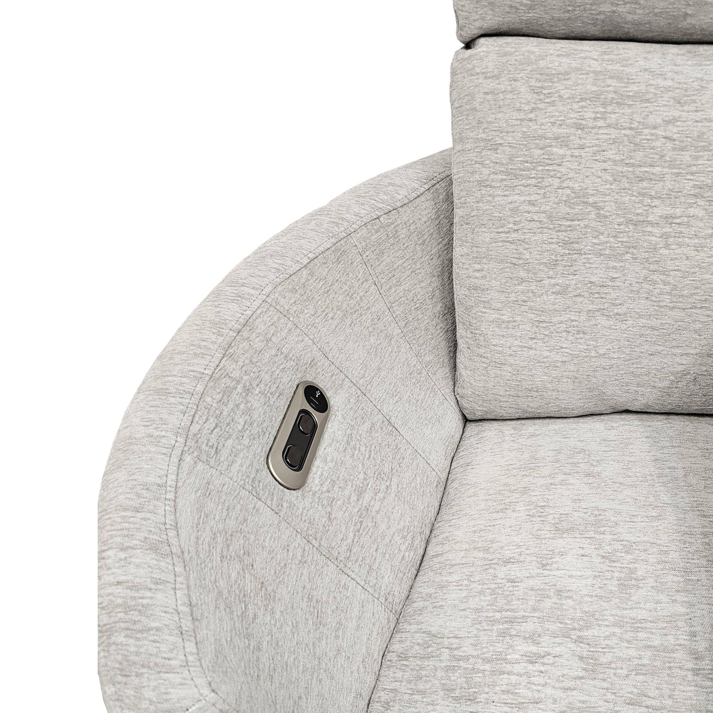 Fairview Home Extra Wide Power Glider Recliner