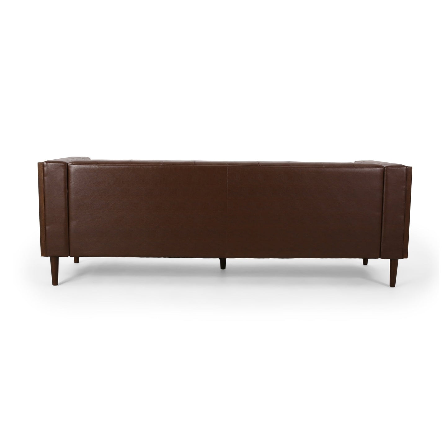 Faraway Modern Tufted Sofa w/ Accent Pillows by Christopher Knight Home