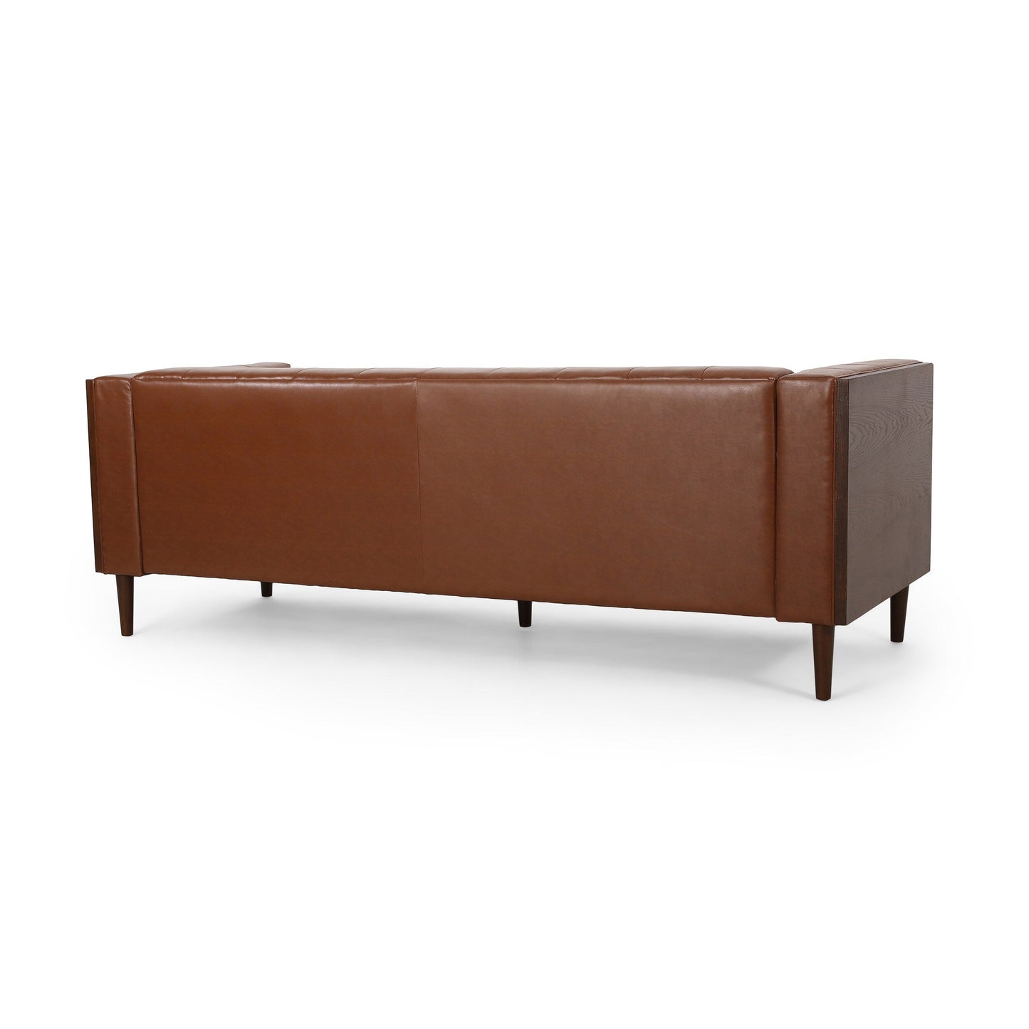 Faraway Modern Tufted Sofa w/ Accent Pillows by Christopher Knight Home
