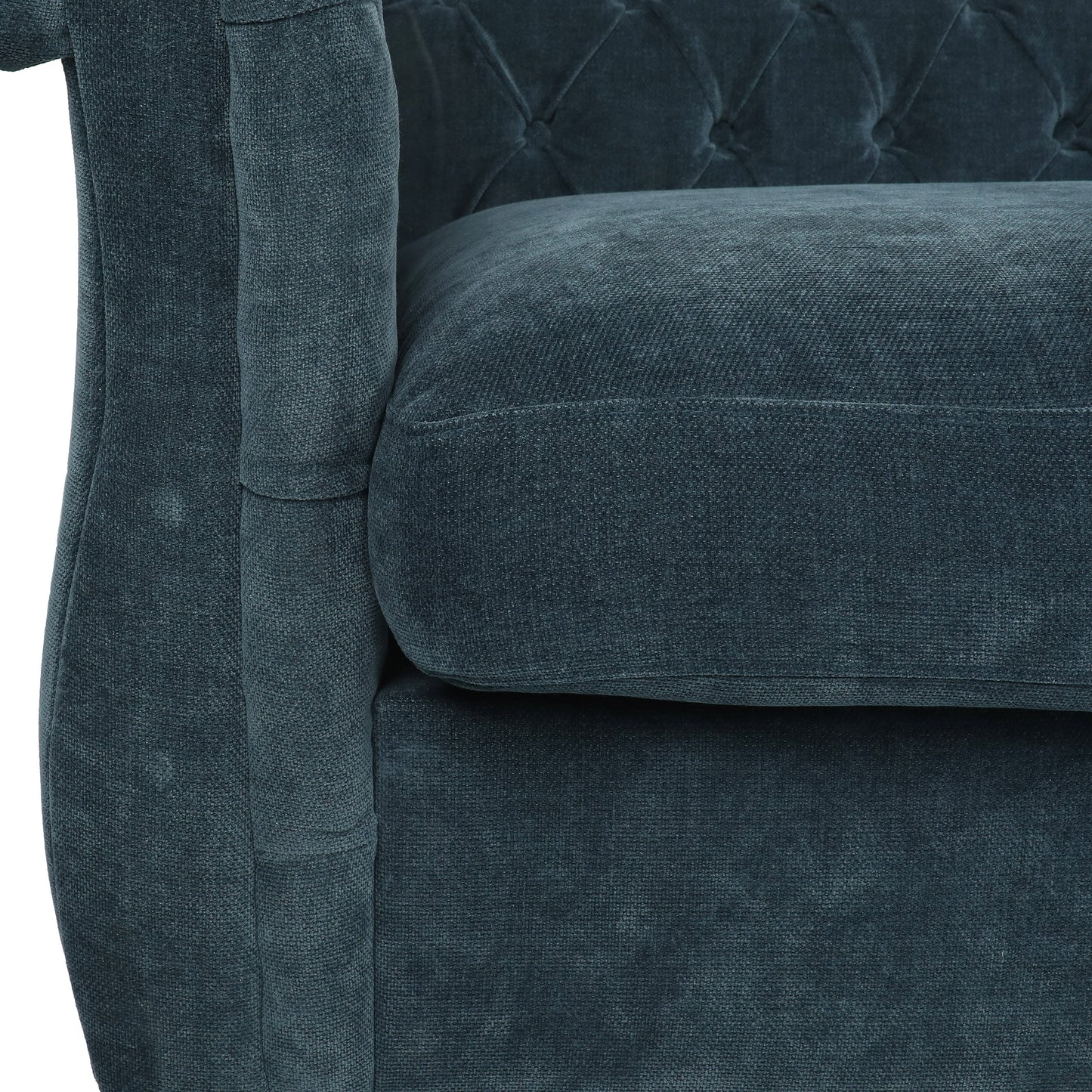 Farhart Tufted 3 Seater Sofa by Christopher Knight Home