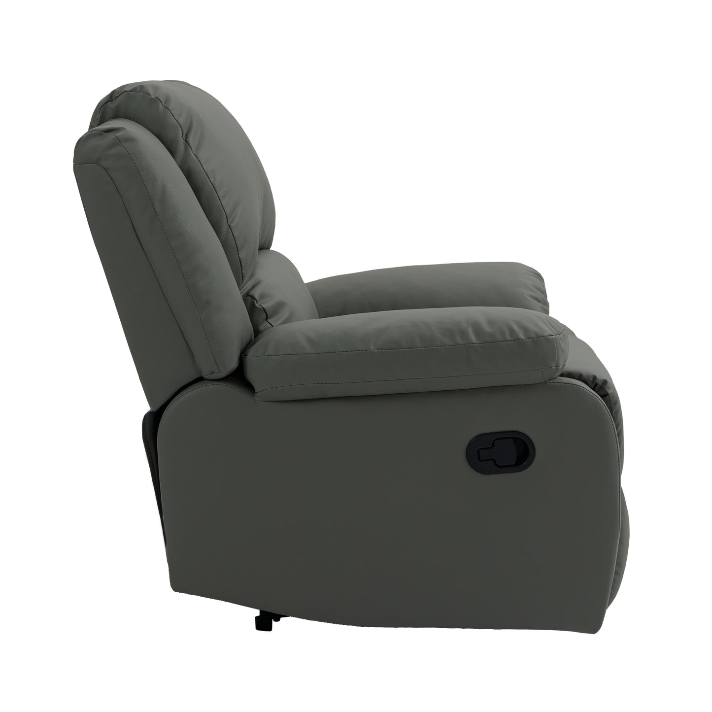 Faux Leather Lounge Chair Single Sofa Adjustable Recliners