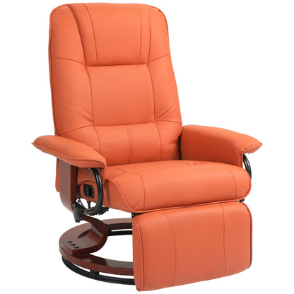Faux Leather Manual Recliner