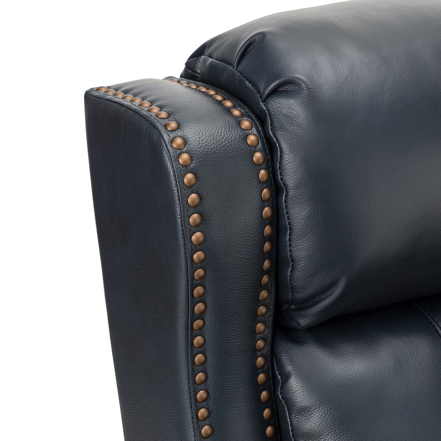 Felisa 32.48 Wide Genuine Leather Manual Recline Set of 2