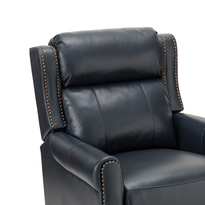 Felisa 32.48 Wide Genuine Leather Manual Recline Set of 2