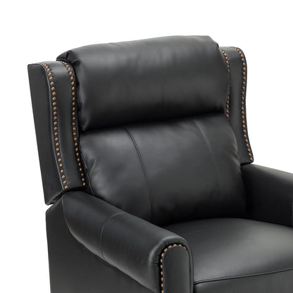 Felisa 32.48 Wide Genuine Leather Manual Recline Set of 2