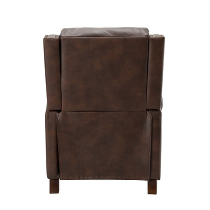 Felisa 32.48 Wide Genuine Leather Manual Recline Set of 2