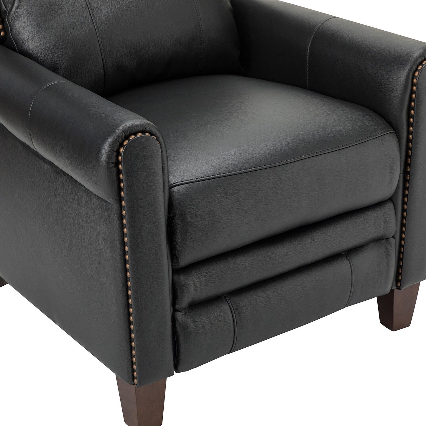 Felisa 32.48 Wide Genuine Leather Manual Recline Set of 2