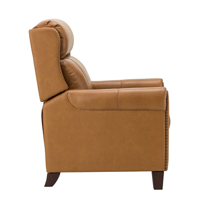 Felisa 32.48 Wide Genuine Leather Manual Recliner