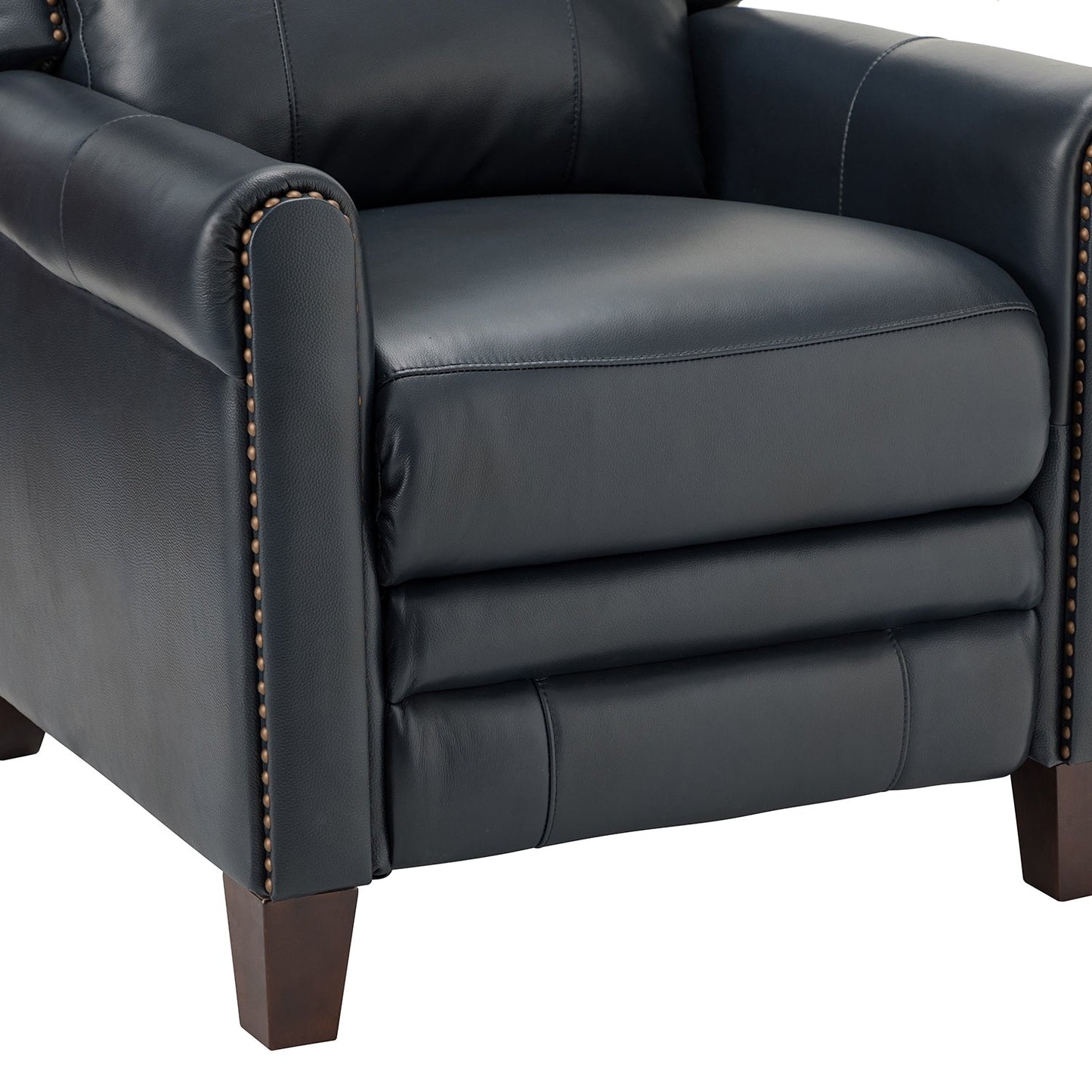 Felisa 32.48 Wide Genuine Leather Manual Recliner