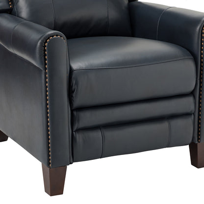 Felisa 32.48 Wide Genuine Leather Manual Recliner