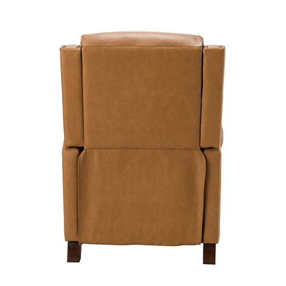 Felisa 32.48 Wide Genuine Leather Manual Recliner