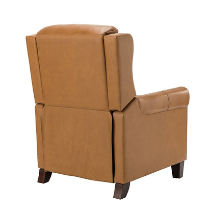 Felisa 32.48 Wide Genuine Leather Manual Recliner