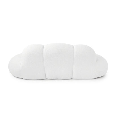 Floor Couch, Modern Loveseat Sofa, Lazy Sofa Round Floor Sofas, Cloud Memory Foam Boneless Couches for Living Room, Apartment