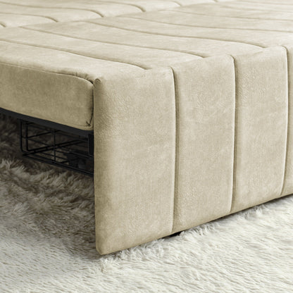 Foam Pull-Out 3-seater Sleeper Sofa Bed with Drawers
