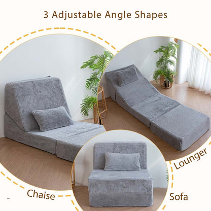 Fold Sofa Bed Sleeper Sofa Guest Chaise Lounge Floor Couch