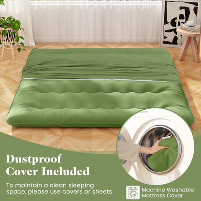 Foldable Floor Mattress for Sleeping with Storage Bag