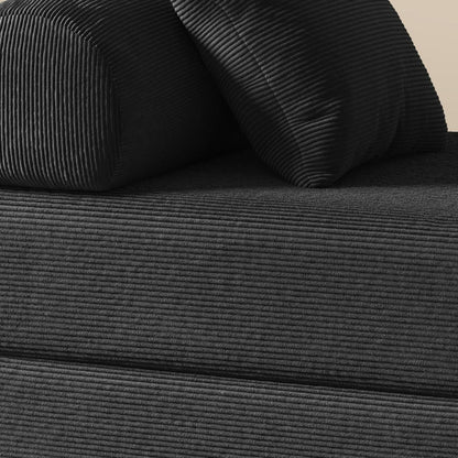 Foldable Sofa Fabric Sofa Bed, high Rebound Density Sponge Sofa