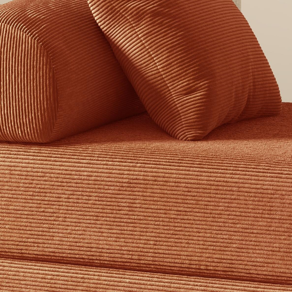 Foldable Sofa Fabric Sofa Bed, high Rebound Density Sponge Sofa