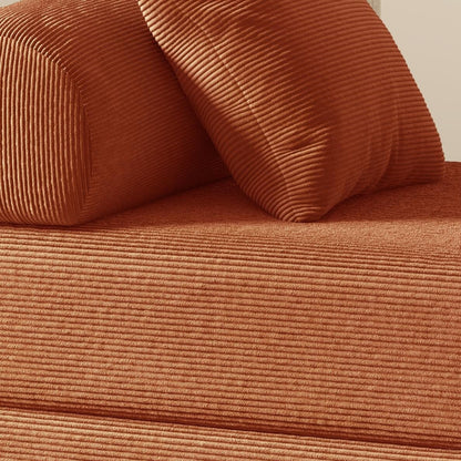 Foldable Sofa Fabric Sofa Bed, high Rebound Density Sponge Sofa