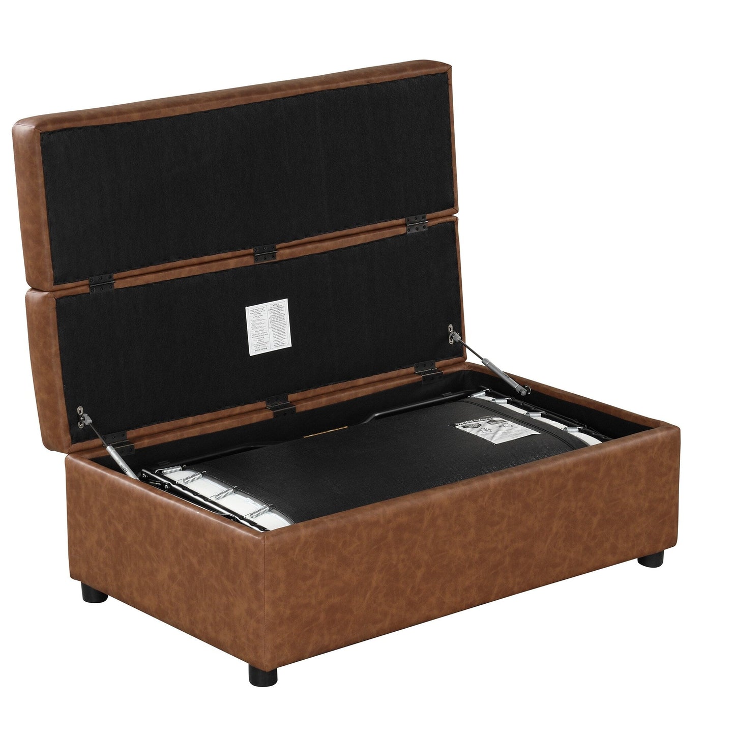 Folding Ottoman Sleeper Bed with Mattress Convertible Guest Bed