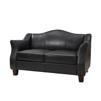 Franco Traditional 60 Wide Genuine Leather Sofa by HULALA HOME