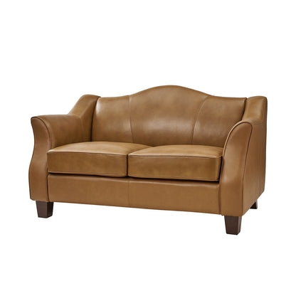 Franco Traditional 60 Wide Genuine Leather Sofa by HULALA HOME