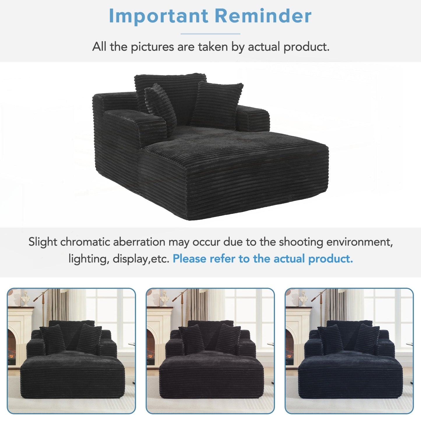 Full- compressed Chaise Lounge Sofa Bed