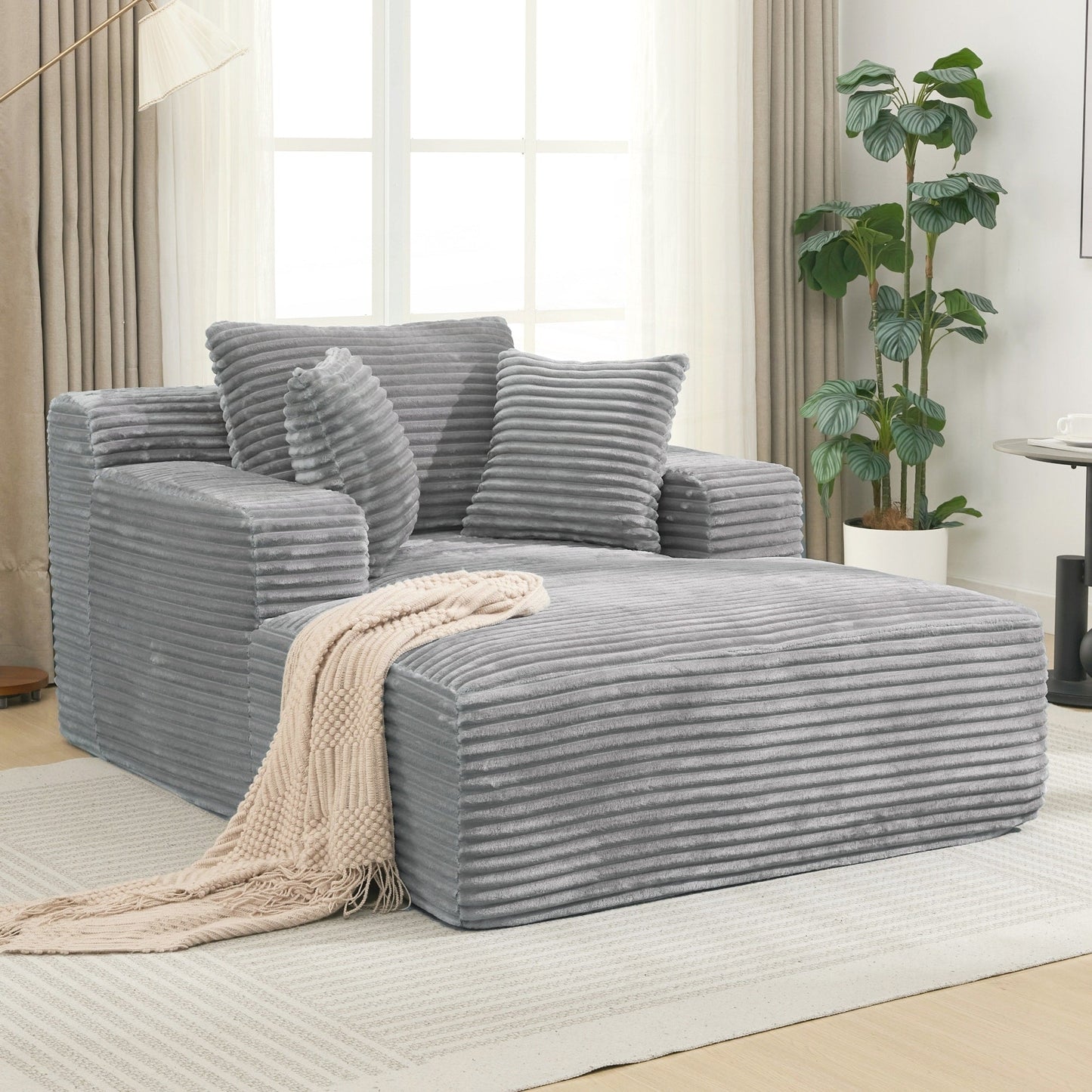 Full- compressed Chaise Lounge Sofa Bed