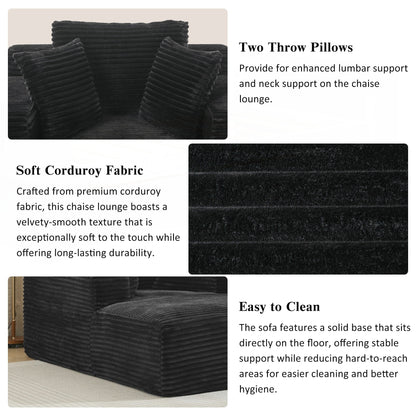 Full- compressed Chaise Lounge Sofa Bed