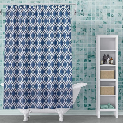Fun Modern Shower Curtain PEVA Vinyl Printed 72x72 in Colorful Styles