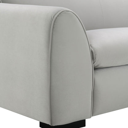 Furniture of America Corwin Modern Bench Style Sofa with OEKO TEX Certified Fabric