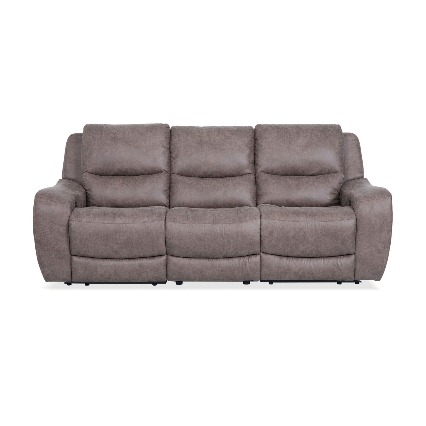 Furniture of America Evelio Modern Oversized Power Recline Sofa with USB Ports