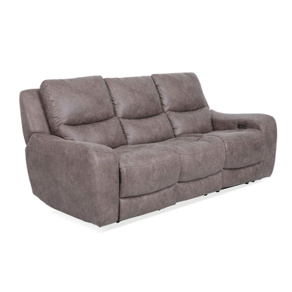 Furniture of America Evelio Modern Oversized Power Recline Sofa with USB Ports